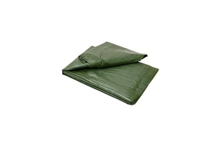 Plachta zakrývací Euro nářadí 125180Q Plachta zakrývací EKONOMIK, 2 x 3 m, 55 g/m², zelená