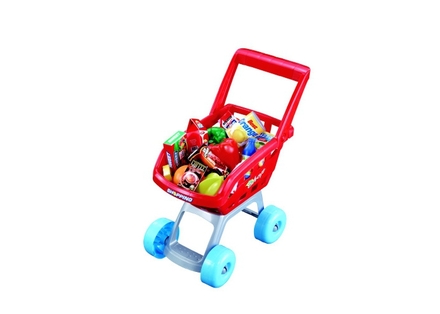 Dětská pokladna + nákupní vozík G21 Dětská pokladna + nákupní vozík s příslušenstvím