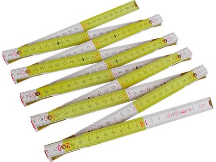 Metr skládací Extol Premium (3022) metr skládací dřevěný METRIE, 2m