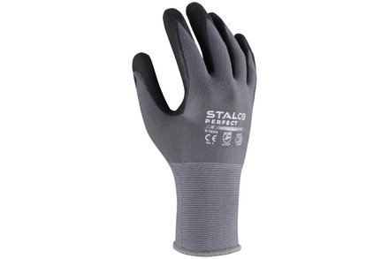 Rukavice Stalco S093276319 Rukavice nylonové NITRILE FLEX DOTS PERFECT, vel. 9 (2)