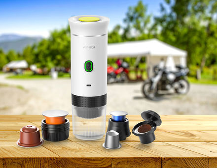 Espresso na kapsle Aligator PortaCaffé 3v1 ACM001 (2)