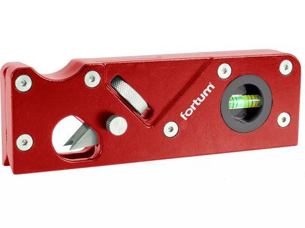 Hoblík na srážení hran Fortum 4752104, 2nožové profily (45 - R3mm/1/8)