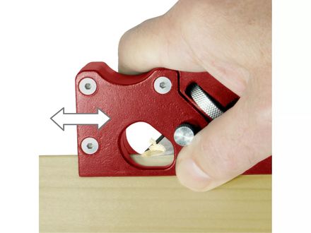 Hoblík na srážení hran Fortum 4752104, 2nožové profily (45 - R3mm/1/8) (3)