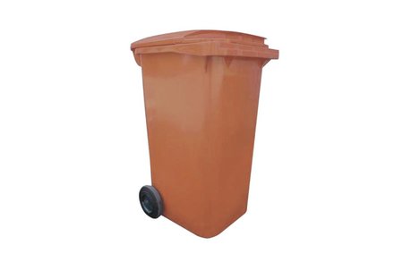 Popelnice EURO nářadí 415313 Popelnice plastová, 240 l, hnědá