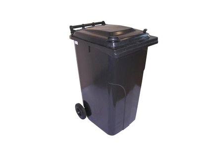 Popelnice EURO nářadí 139199 Popelnice plastová, 240 l, černá