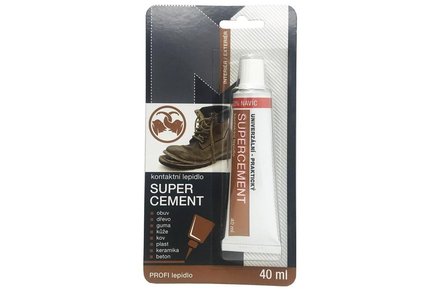 Lepidlo EURO nářadí 165610 Lepidlo SUPERCEMENT, CCC - 3001, 40 ml