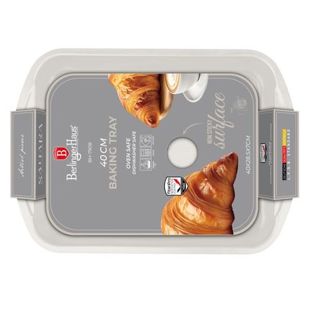 Plech na pečení s titanovým povrchem Berlingerhaus BH-7908 40x28,5 cm Sahara Collection (2)