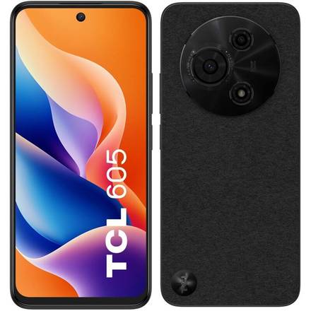 Mobilní telefon TCL 605 4/128GB Obsidian Black