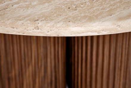 Konferenční stolek Halmar DOROTEA ořech (2 Karton) (10)