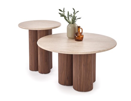 Konferenční stolek Halmar DOROTEA ořech (2 Karton) (14)