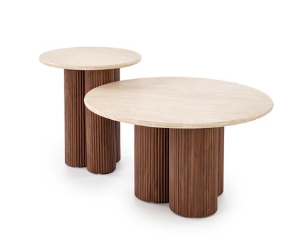 Konferenční stolek Halmar DOROTEA ořech (2 Karton) (5)