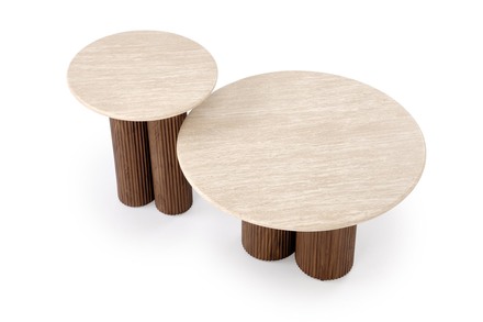 Konferenční stolek Halmar DOROTEA ořech (2 Karton) (6)