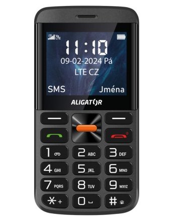 Mobilní telefon Aligator A910 Senior Black (1)