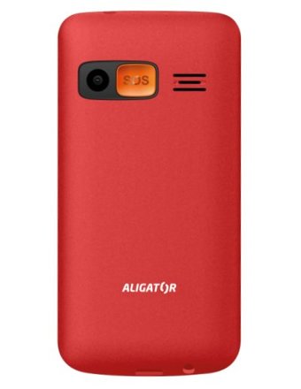 Mobilní telefon Aligator A910 Senior Red (2)
