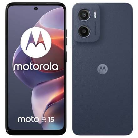 Mobilní telefon Motorola Moto E15 2+64GB Denim Blue