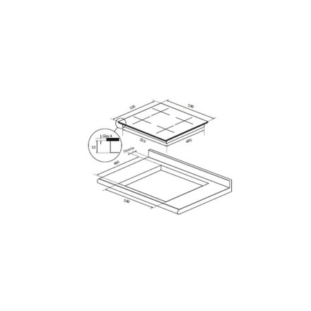Indukční varná deska Lord H1_2.GN (2)
