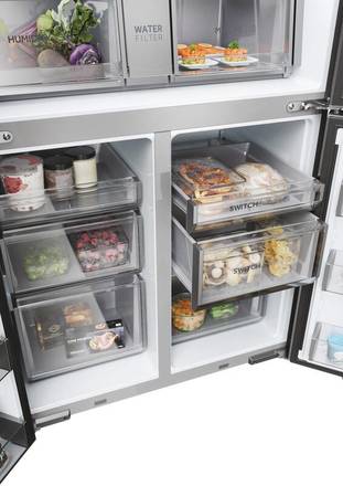 Americká chladnička Haier HCR7918EIMP (3)