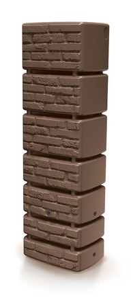 Sud Prosperplast TOWER BRICK 350 l hnědý
