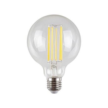 LED žárovka Rabalux 79161 G95 E27 12W, 2000lm, 4000K LED filament světelný zdroj
