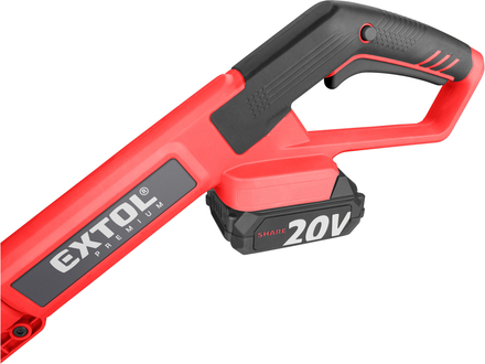 Aku strunová sekačka Extol Premium 8891900, SHARE20V, 30cm, 2Ah (3)