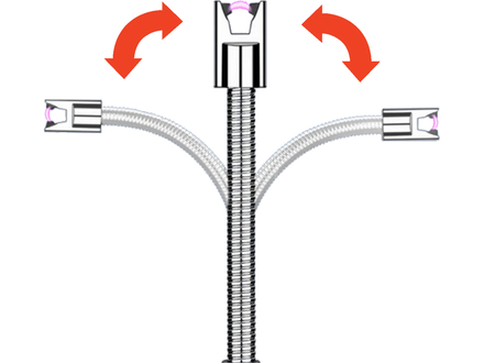Zapalovač plazmový Extol Premium 8848130 s tvarovatelným krkem a s USB nabíjením,, délka 26cm (6)