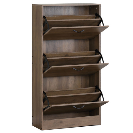 Botník Autronic Botník, mdf, hnědá, ABO-G1016 ELM (ABO-G1016 ELM) (2)