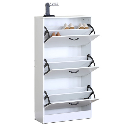 Botník Autronic Botník, mdf, bílá, ABO-G1016 WT (ABO-G1016 WT) (1)