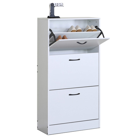 Botník Autronic Botník, mdf, bílá, ABO-G1016 WT (ABO-G1016 WT) (2)