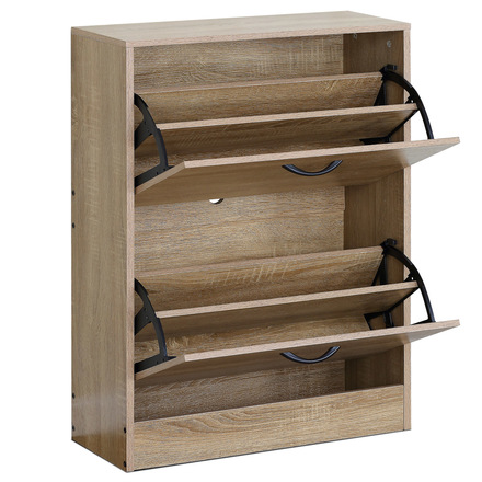 Botník Autronic Botník, mdf, hnědá, ABO-G1014 OAK (ABO-G1014 OAK) (2)