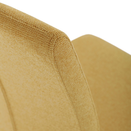 Moderní jídelní židle Autronic Jídelní židle, žlutá, látka, DCL-E2008 YEL2 (DCL-E2008 YEL2) (28)