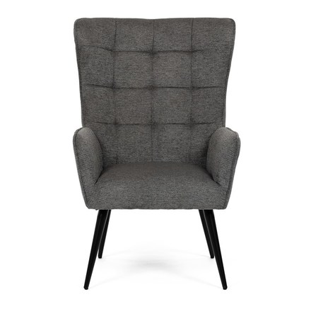 Křeslo Autronic Křeslo ušák, šedá AK-315 GREY2 (AK-315 GREY2) (2)