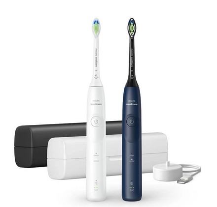Elektrický kartáček Philips Sonicare 5500 B&amp;W 1+1
