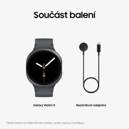 Chytré hodinky Samsung Galaxy Watch 8 44mm LTE Graphite (16)