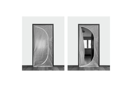 Fólie krycí do dveří Instar 125557 Fólie krycí do dveří se zipem, 1,1 x 2,2 m