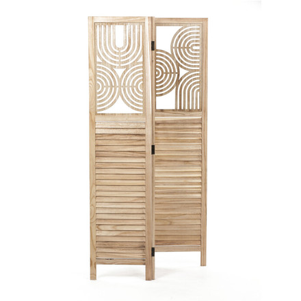 Paraván Autronic Paraván, masiv, přírodní, EF-L175 NAT (4)