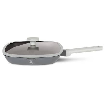 Pánev grilovací s poklicí s titanovým povrchem Berlingerhaus BH-7073 28 cm Aspen Collection (2)