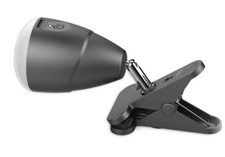 stolní lam Immax (08967L) KLIP nabíjecí, 5W, 4000K, černá (1)