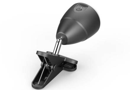 stolní lam Immax (08967L) KLIP nabíjecí, 5W, 4000K, černá (2)