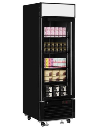 Mrazicí skříň prosklené dveře Tefcold LGF2500B (1)