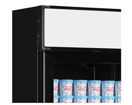 Mrazicí skříň prosklené dveře Tefcold LGF2500B (2)