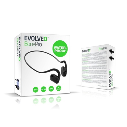 Sluchátka za uši Evolveo BonePro černá (5)