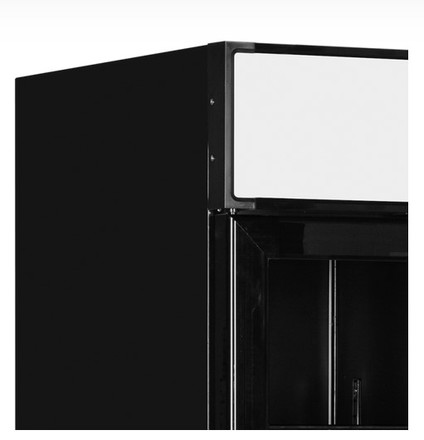 Chladicí skříň prosklené dveře Tefcold LGC7500B (2)