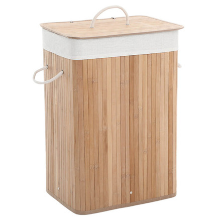 Koš na prádlo Autronic bambus, přírodní, APK-E1010 NAT