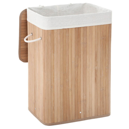 Koš na prádlo Autronic bambus, přírodní, APK-E1010 NAT (3)