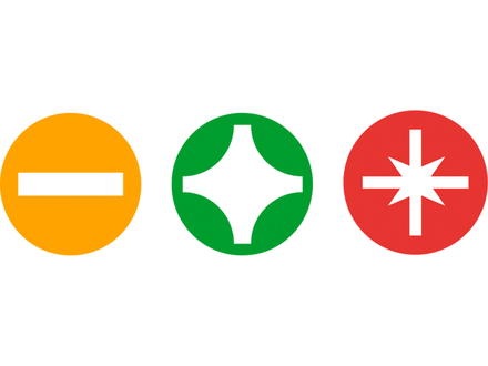 Šroubováky Total THTIS596 elektrikářské 1000V, VDE, sada 9ks, industrial (2)