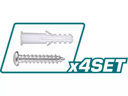Šroubováky Total THTIS596 elektrikářské 1000V, VDE, sada 9ks, industrial (3)