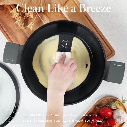 Sada nádobí s titanovým povrchem Berlingerhaus BH-8141 15 ks Antracit Collection (5)