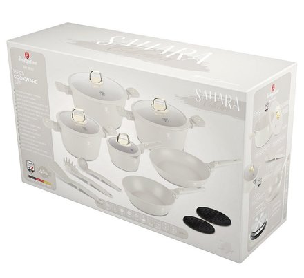 Sada nádobí s titanovým povrchem Berlingerhaus BH-8081 15 ks Sahara Collection (20)