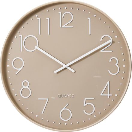 Nástěnné hodiny Segnale KO-837362520 50 cm barva taupe