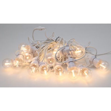 Světelný řetěz ProGarden KO-LE2200170 Světelný řetěz LED PARTY 20 žárovek bílý (4)